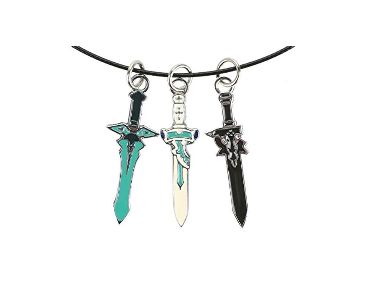 Product CoolChange Collar de Sword Art Online con Colgantes en Forma de Espada