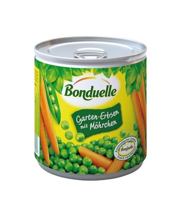 Product Bonduelle - Juego de 6 guisantes de jardín con zanahorias