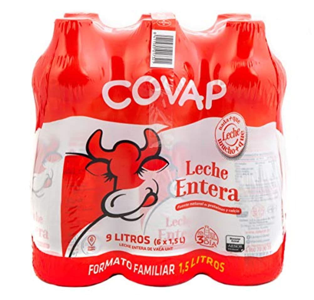 Producto Lacteos Covap Leche Entera Botella 1