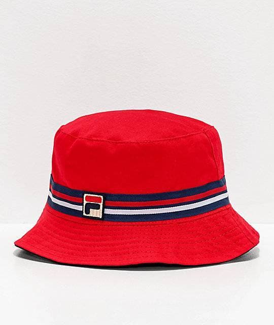 Producto Bucket hat fila rojo