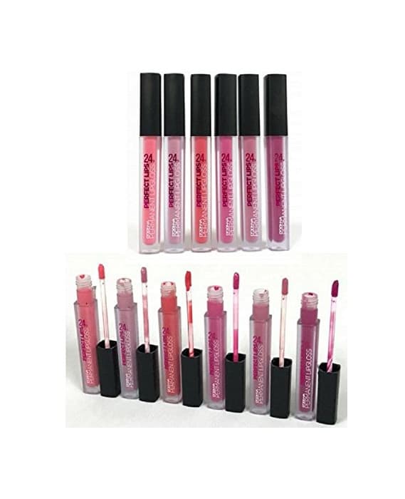 Belleza 1 GLOSS Perfect Labios Mantener 24h Labios Rosa Beaute maquil Situación