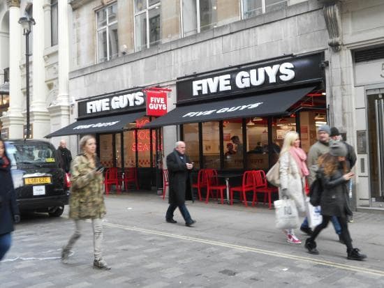 Restaurantes Five Guys