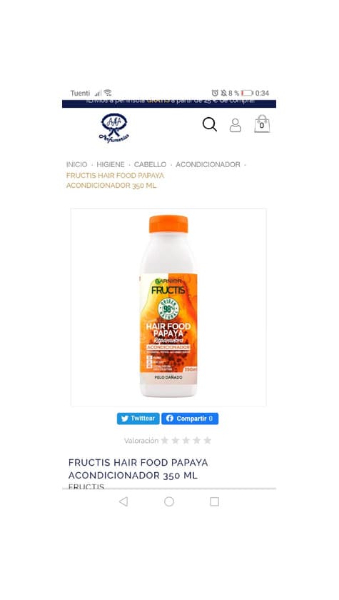 Product Acondicionador garnier