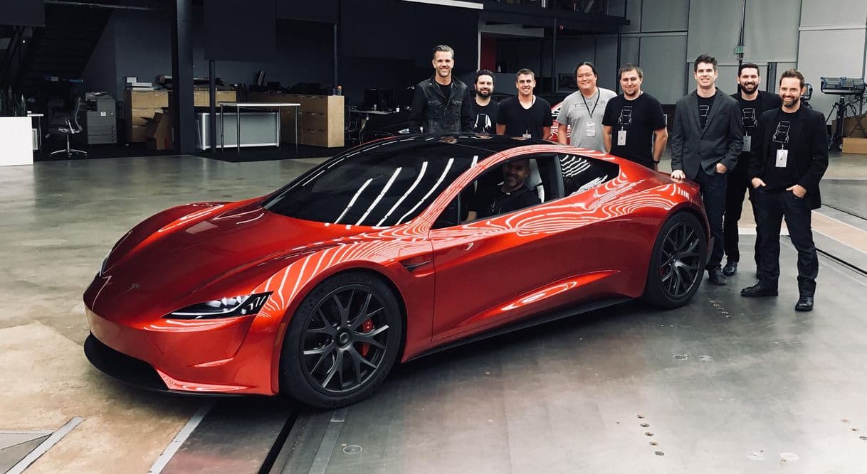 Moda Tesla Roadster