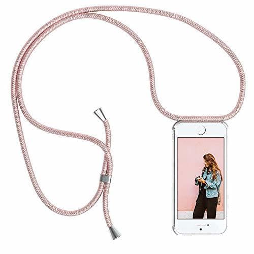 Electrónica YuhooTech Funda con Cuerda para iPhone 7