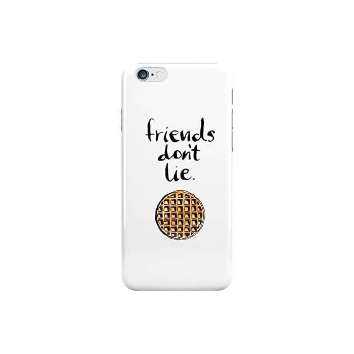 Electrónica Funda de plástica para iPhone con frase de serie de TV Stranger