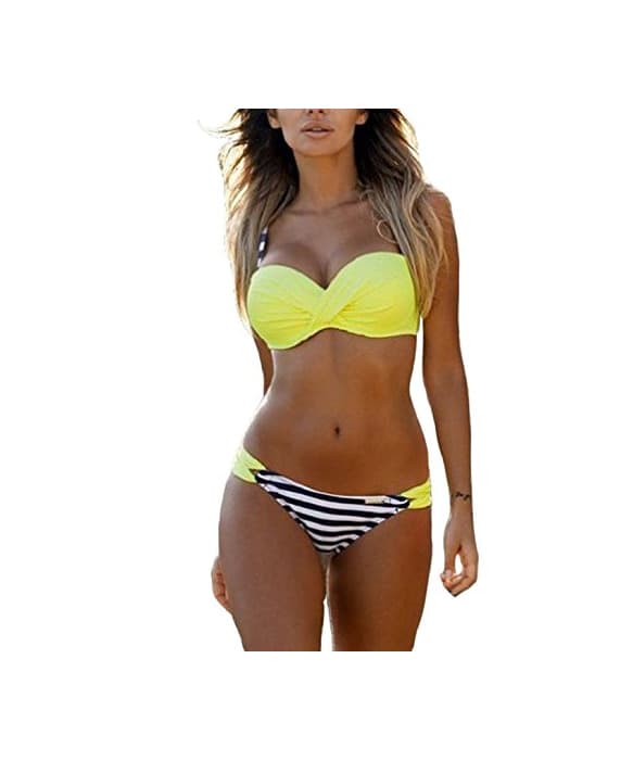 Producto Traje De Baño Bikini-Mujer Push-up Acolchado Bra Bikini Verano Trajes de baño