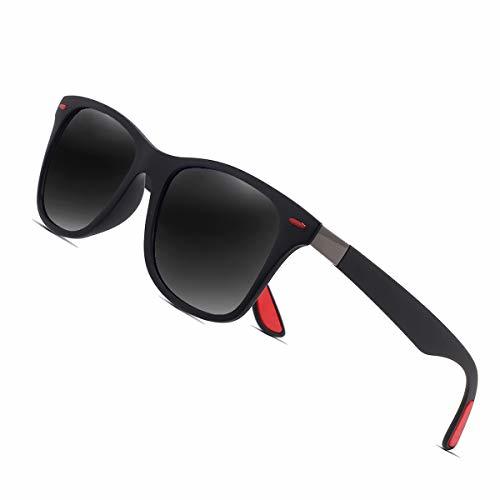 Product Sunmeet Gafas de Sol Polarizadas Hombre Mujere para Conducir Deportes100% Protección UV400