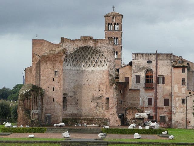 Lugar Templo de Venus y Roma