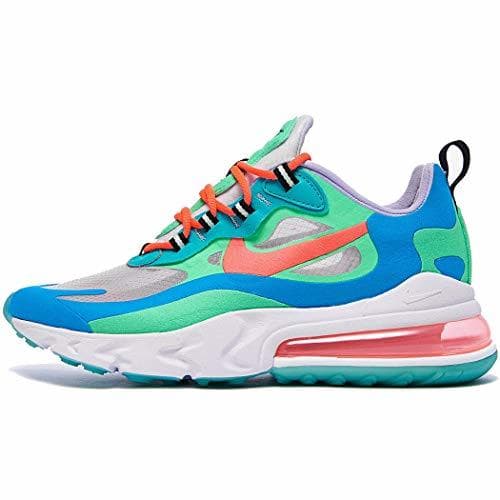 Fashion Zapatilla NIKE Air MAX 270 React Mujer Azul 38.5