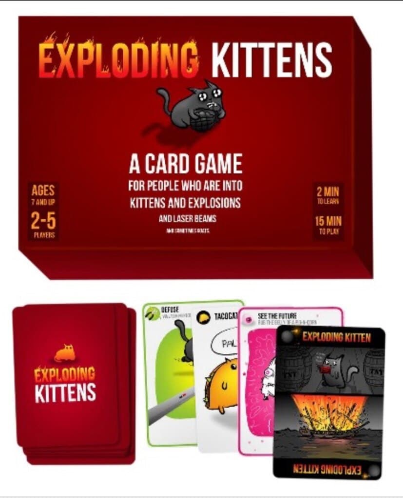 Moda Exploding kittens 