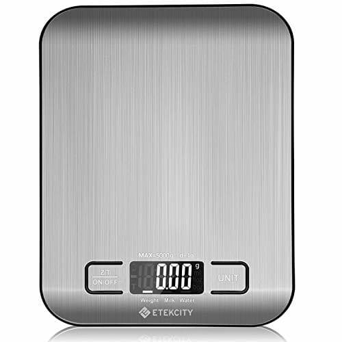 Producto Etekcity Báscula Digital para Cocina de Acero Inoxidable