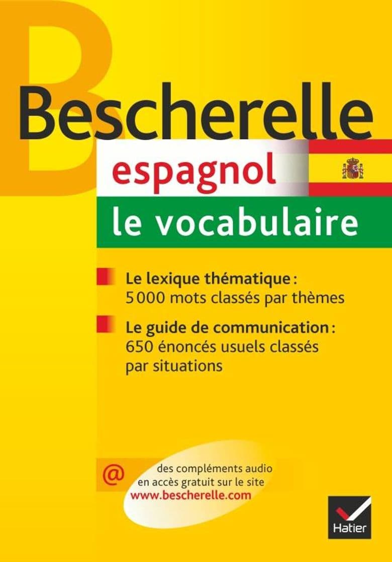 Libro Bescherelle Espagnol : Le Vocabulaire