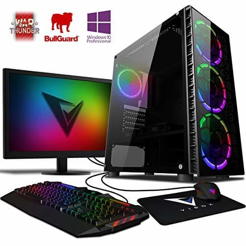 Electrónica Vibox Pyro GS450-92 Gaming PC Ordenador de sobremesa con 2 Juegos Gratis,