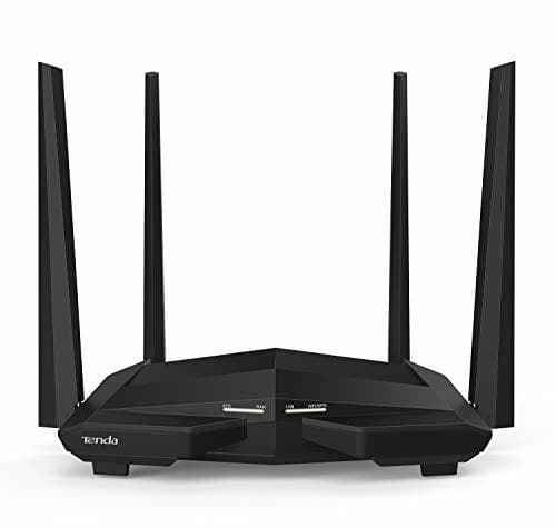 Electrónica Tenda AC10 - Router WiFi inalámbrico Gigabit AC1200