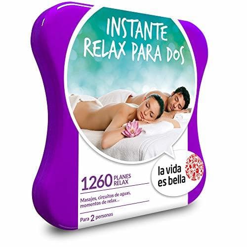 Fitness LA VIDA ES BELLA - Caja Regalo - INSTANTE RELAX PARA DOS