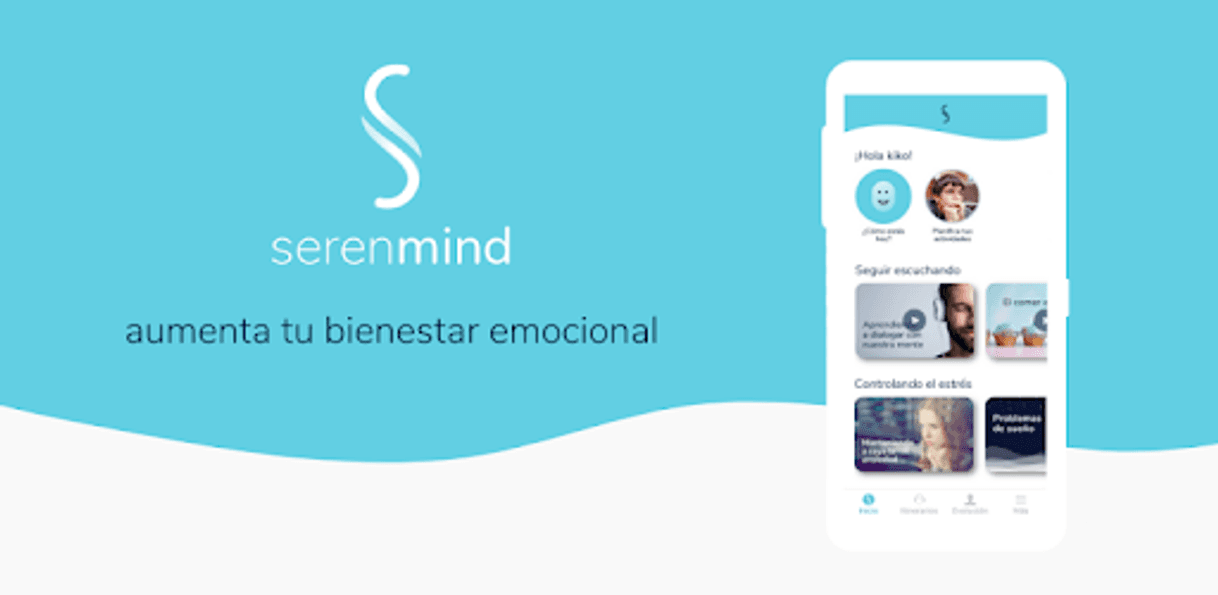 App Serenmind: tu app de ayuda psicológica - Google Play