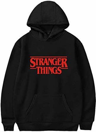 Fashion Ketamyy Hombre Mujer Stranger Things Sudaderas con Capucha Deportes Casual Manga Larga