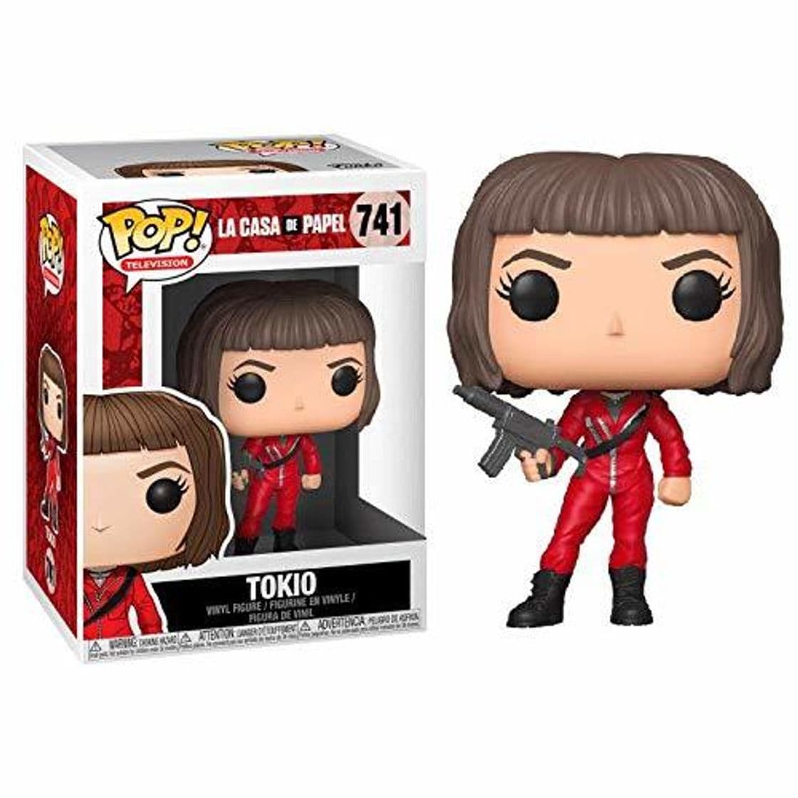 Game Funko Pop la casa de Papel Tokio 741 Figuras 9 cm Serie TV Tokyo