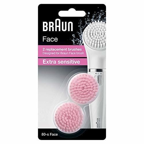 Place Braun Face 80-S - Paquete de 2 cepillos de repuesto