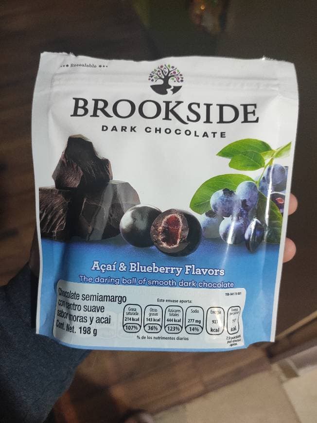 Product Brookside chocolate amargo con moras y açai