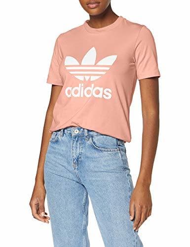 Fitness adidas Trefoil, Camiseta para mujer, Rosa