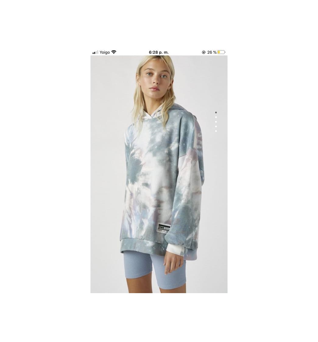 Moda sudadera tye dye