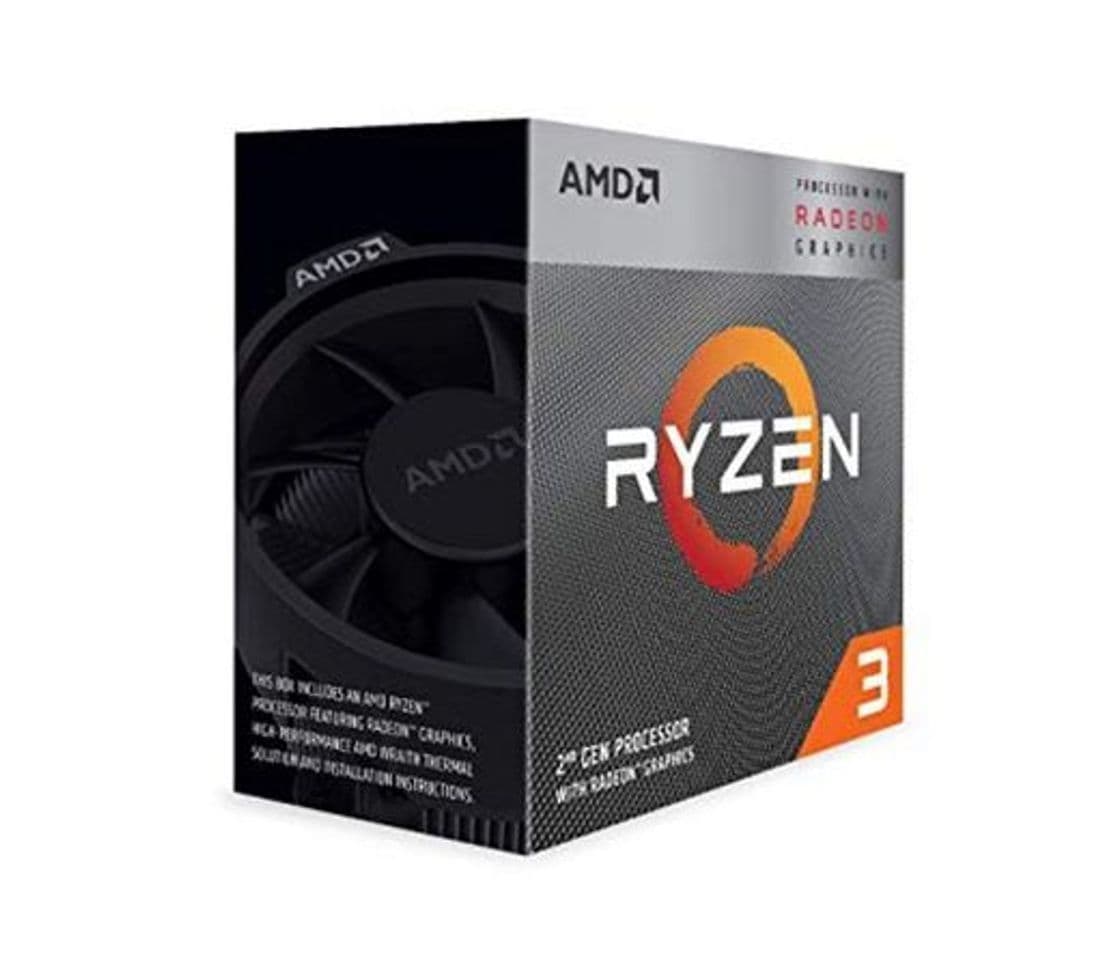 Electrónica AMD Ryzen 3 3200G, Procesador con Disipador de Calor Wraith Stealth