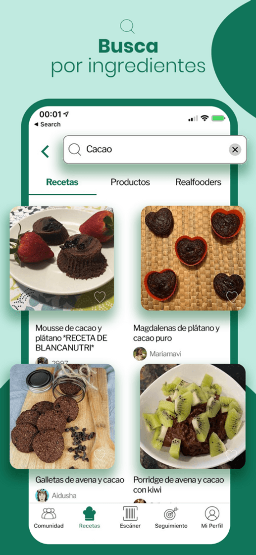 App ‎MyRealFood: Recetas saludables en App Store