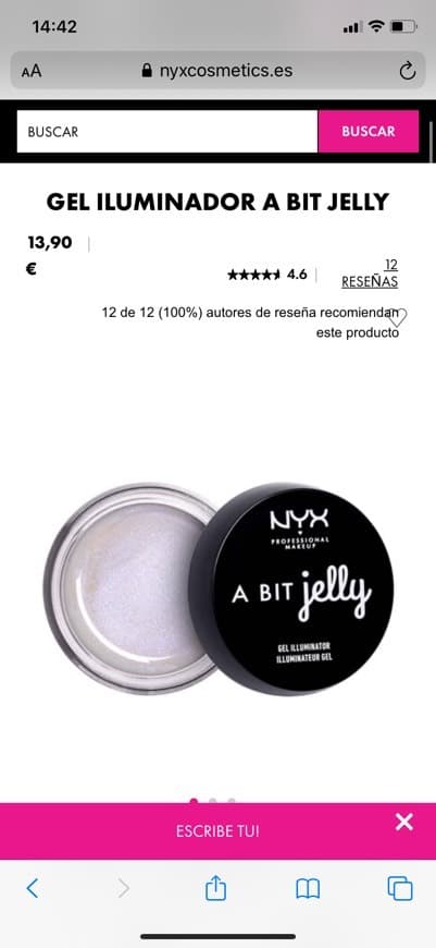 Product Gel iluminador A Bit Jelly Gel Illuminator