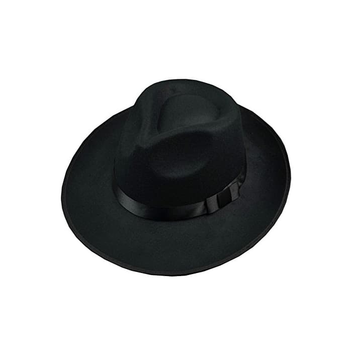 Belleza Zantec Sombrero Fedora de fieltro de lana unisex Sombrero ancho de Jazz