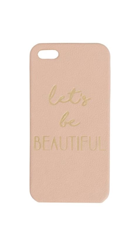 Producto Carcasa rosa maquillaje para iPhone 5 Let'S Be