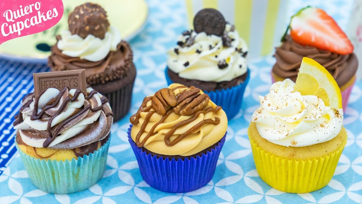 Fashion HAZ 6 TIPOS DE CUPCAKES 🧁 DIFERENTES CON 1 SOLA MASA ...