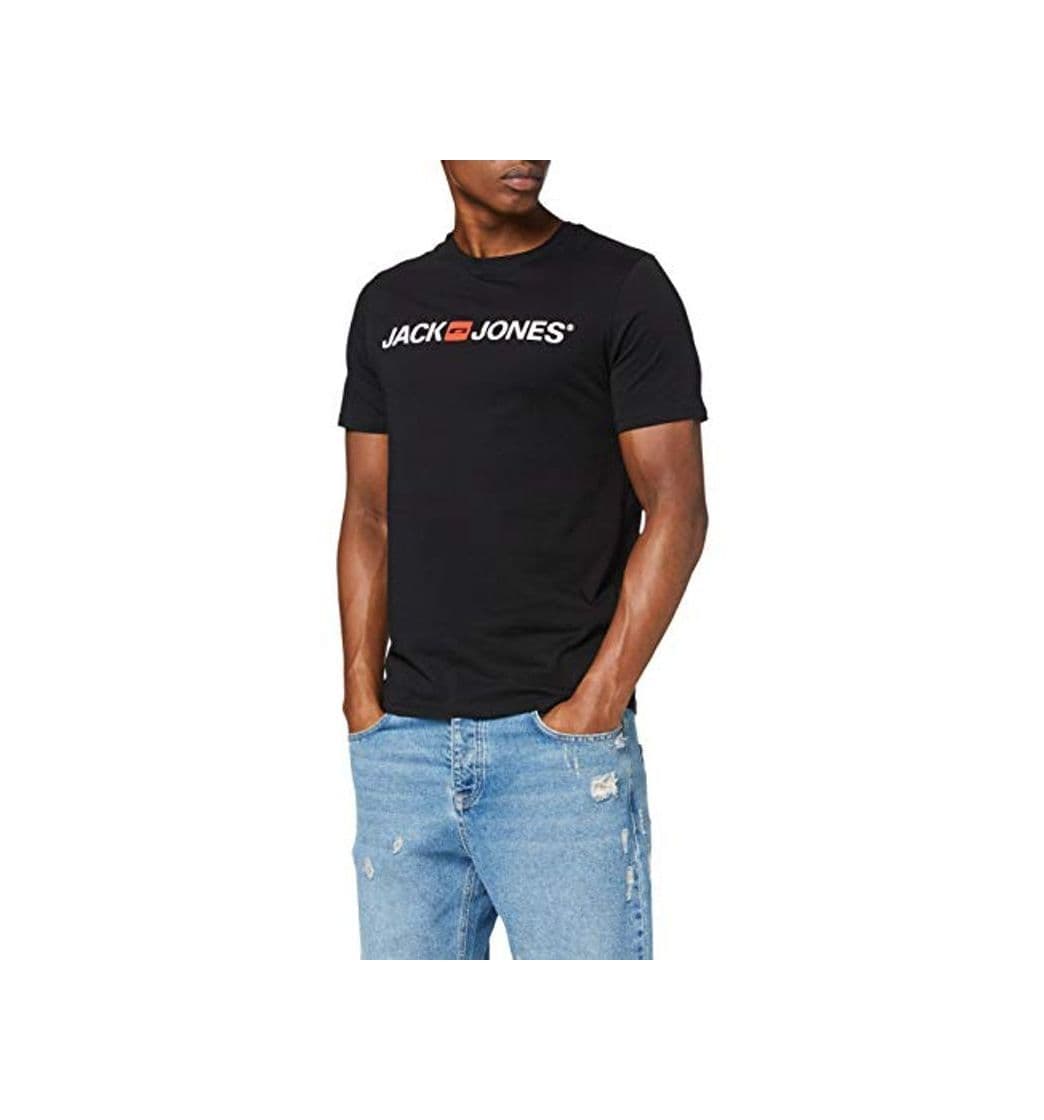 Product JACK & JONES Jjecorp Logo tee SS Crew Neck Noos Camiseta, Negro