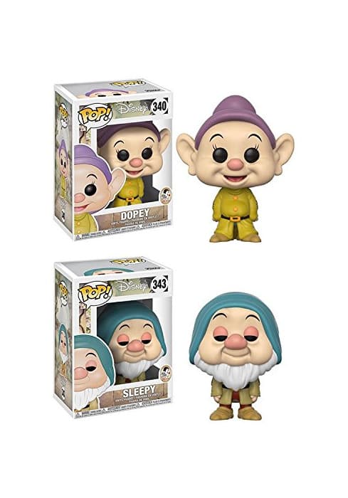 Game Funko Pop!- Disney: Snow White-Dopey Figura de Vinilo,