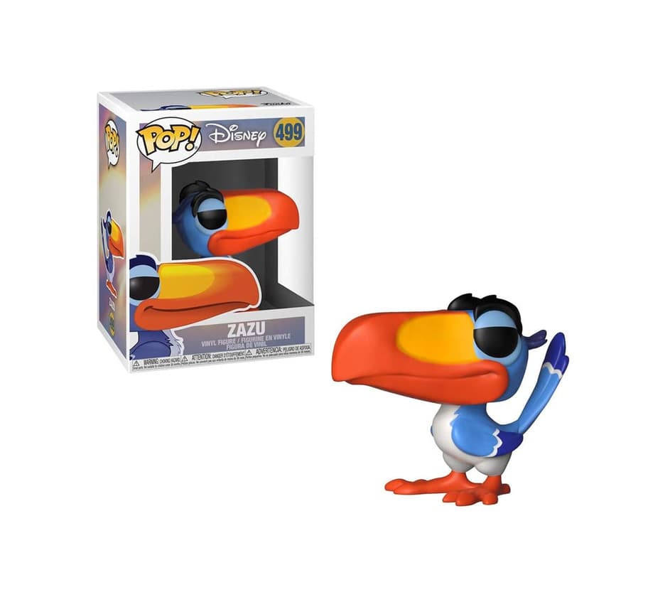 Game Funko Disney Pop Zazu, Multicolor, Talla única