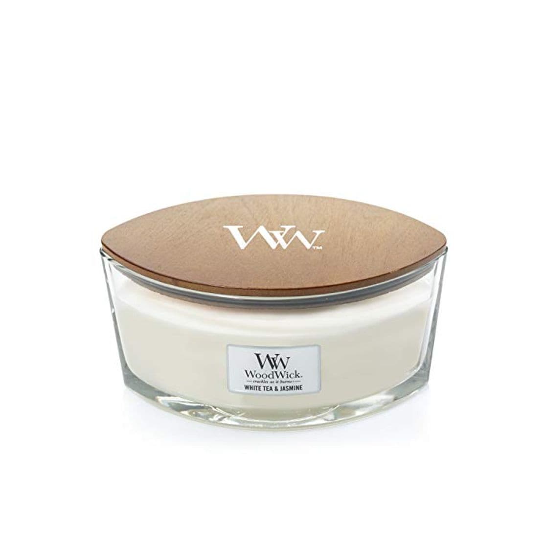 Producto WoodWick vela aromática en forma de elipse