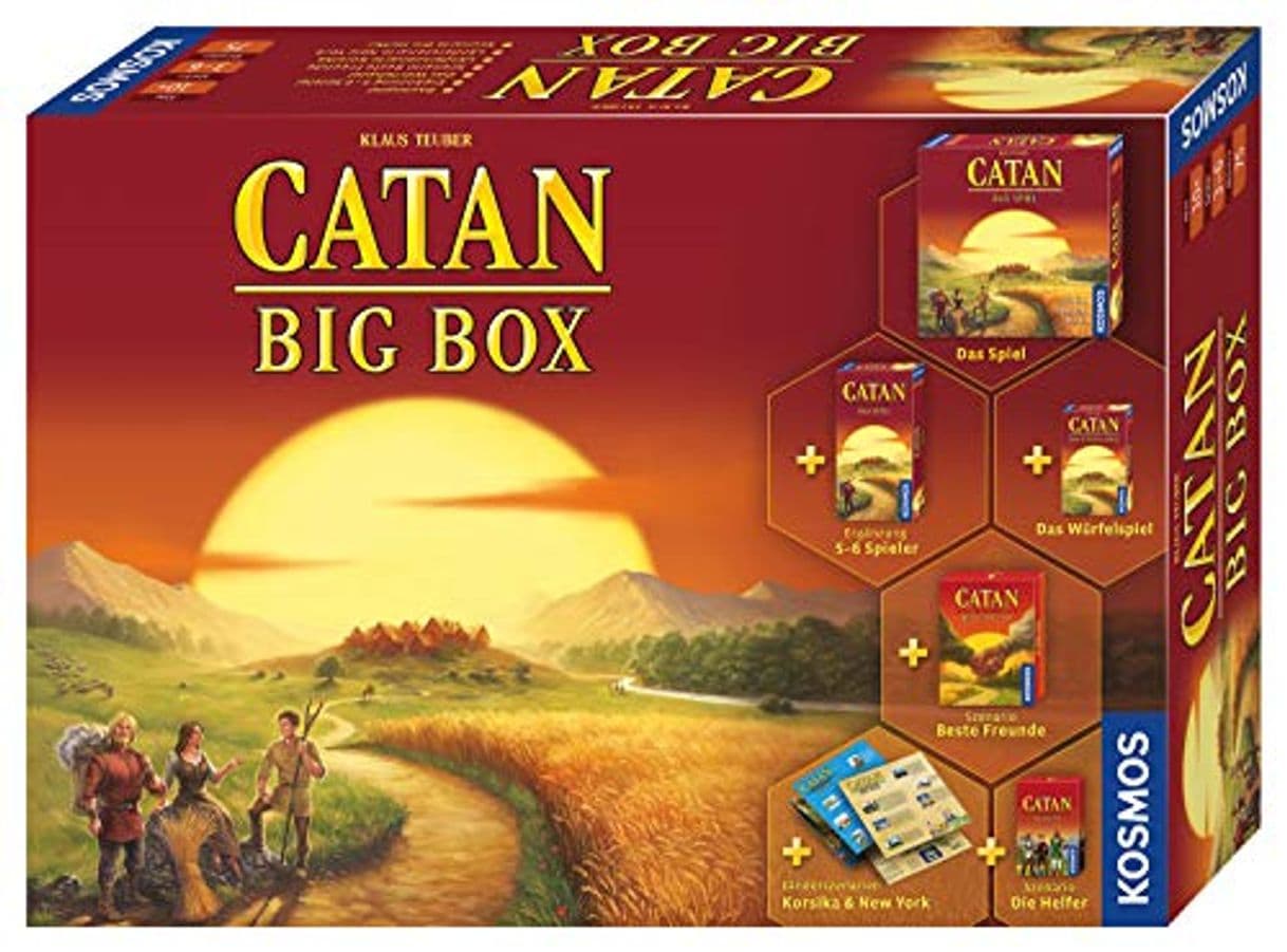 Libro Catan - Big Box 2019