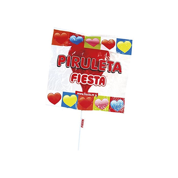 Product FIESTA Mega Piruleta Estuche con Caramelo con Palo en Forma de Corazón