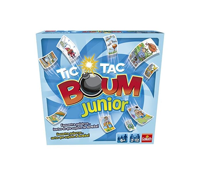 Product Goliath - Tic Tac Boum Junior, Juego de Cartas , Encuentra la