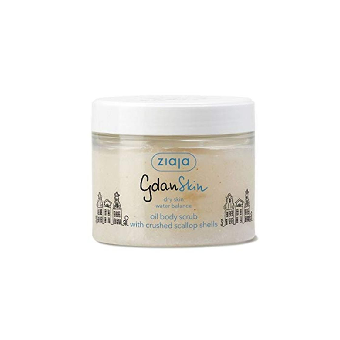 Producto Ziaja Gdanskin Exfoliante Corporal de Aceite con Conchas de Vieira Molidas   300 ml