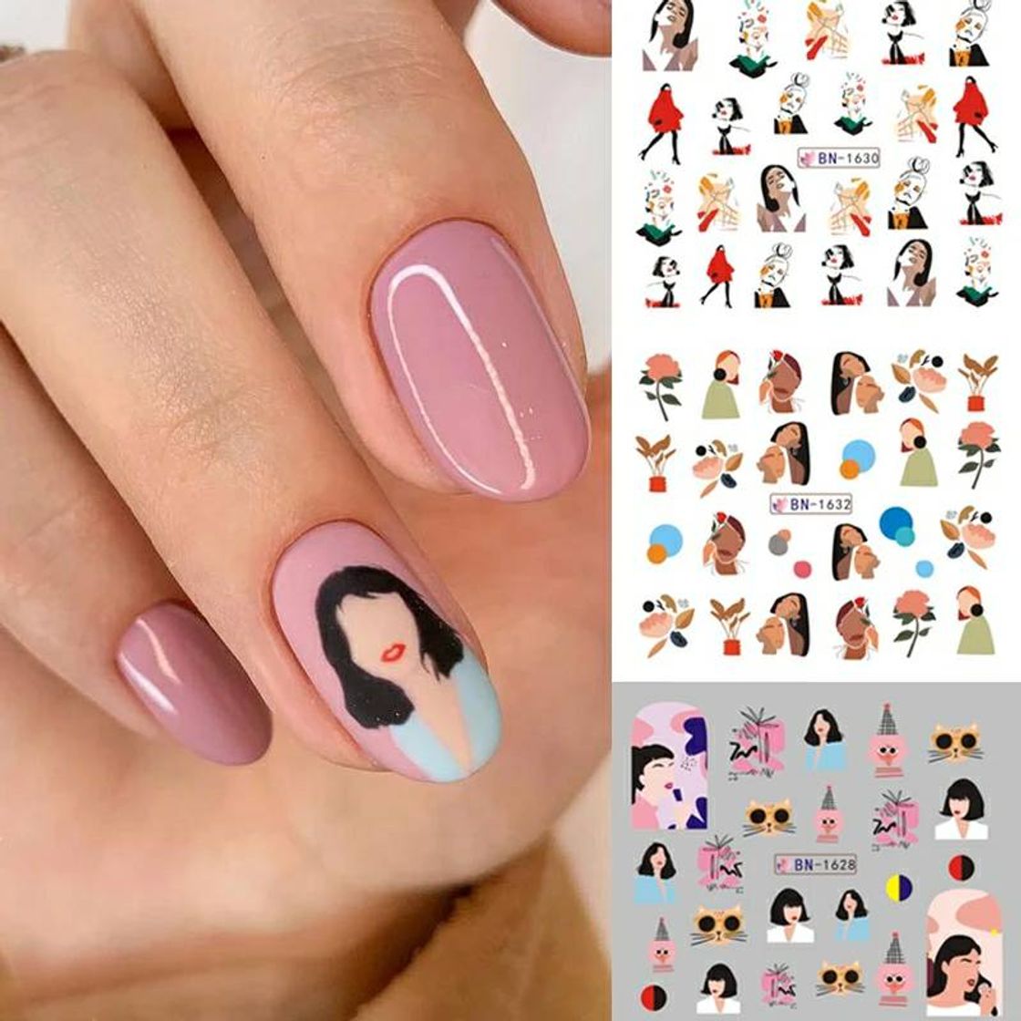 Fashion Pegatinas para uñas