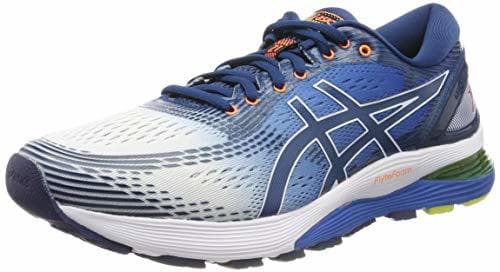 Fashion Asics Gel-Nimbus 21, Zapatillas de Running para Hombre, Blanco