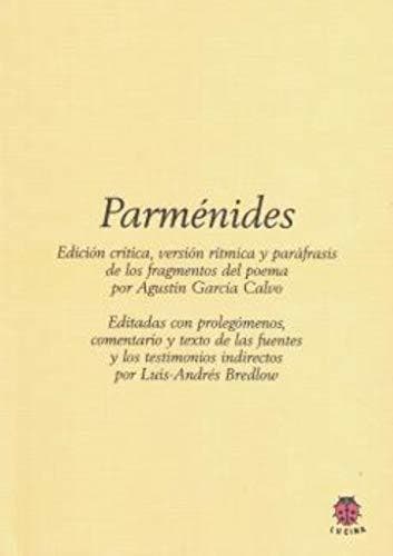 Libro PARMÉNIDES