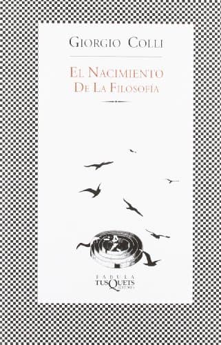 Libro El nacimiento de la filosofía