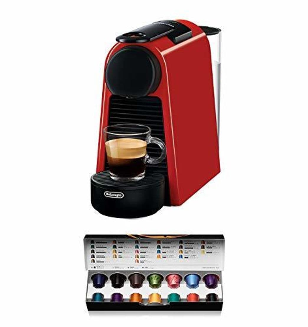 Elemento de la categoría hogar Nespresso De'Longhi Essenza Mini EN85.R - Cafetera monodosis de cápsulas Nespresso