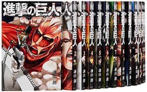 Book Shingeki no Kyojin 1-16 Set [Japanese]