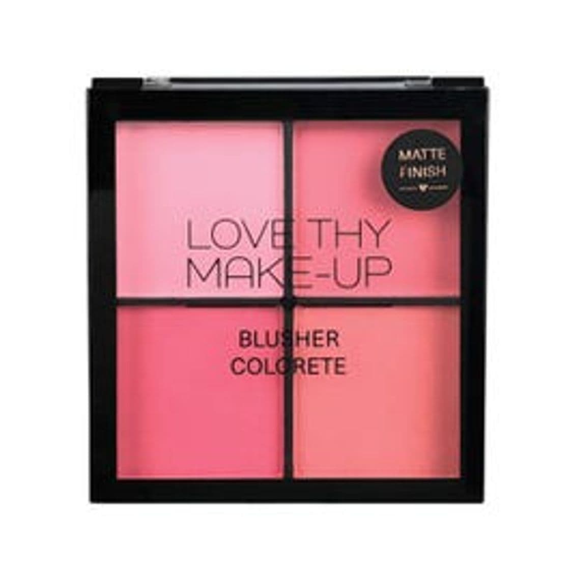 Fashion Mega Matte Blush LOVE THY MAKE-UP Paleta de coloretes