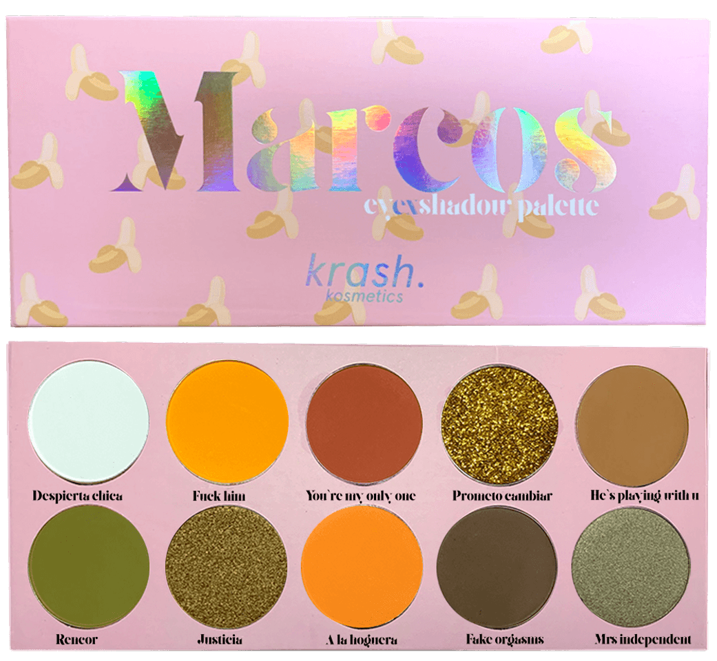 Fashion Paleta de Sombras eyEXshadow Palette - Marcos – Krash Kosmetics