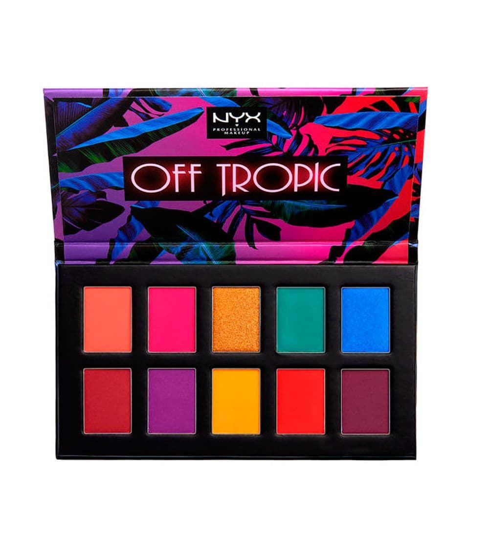 Fashion Paleta de sombras Off Tropic Shadow Palette | NYX